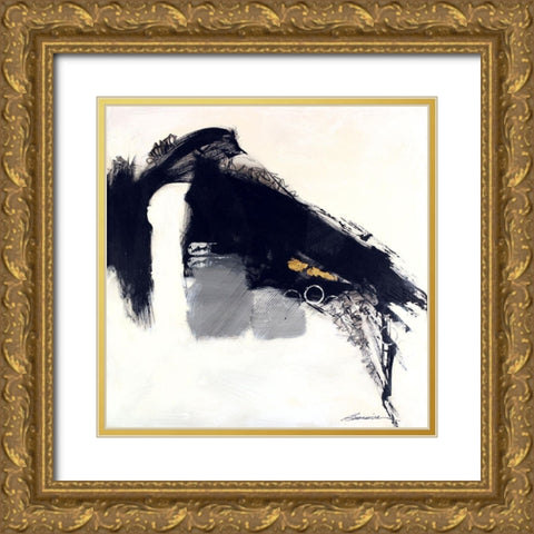 The Homestead Gold Ornate Wood Framed Art Print with Double Matting by Wild, Beau