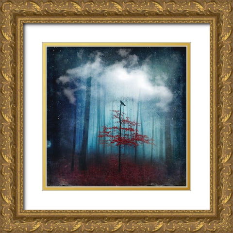 Dream State Gold Ornate Wood Framed Art Print with Double Matting by Wustenhagen, Dirk