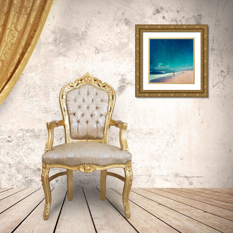 Summer Days No. 1 Gold Ornate Wood Framed Art Print with Double Matting by Wustenhagen, Dirk