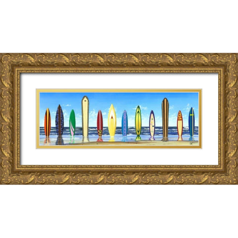 Board Stiff Gold Ornate Wood Framed Art Print with Double Matting by Westmoreland, Scott