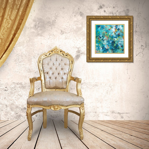Rainforest Gold Ornate Wood Framed Art Print with Double Matting by Weiss, Jan