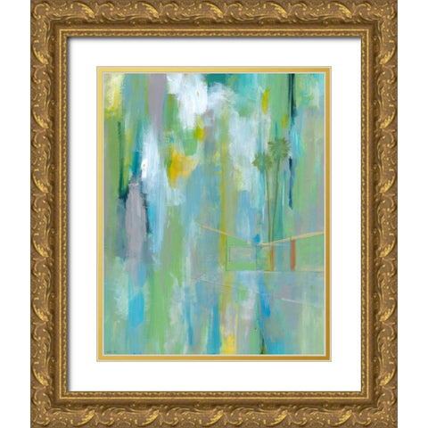 Desert Living 3 Gold Ornate Wood Framed Art Print with Double Matting by Weiss, Jan