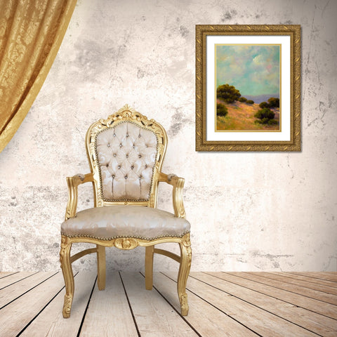 Spring Hill Gold Ornate Wood Framed Art Print with Double Matting by Weil, Alice
