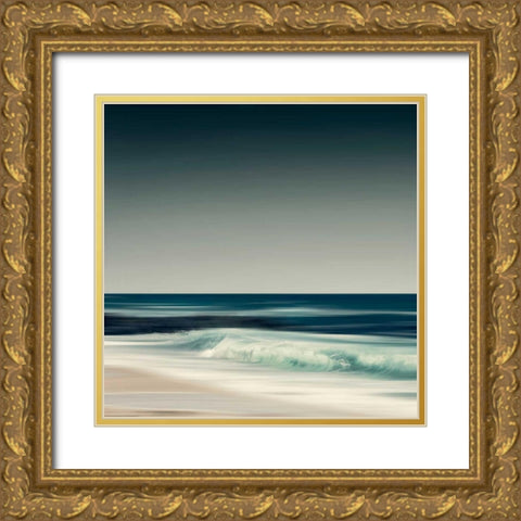 Cristal Surf Gold Ornate Wood Framed Art Print with Double Matting by Wuestenhagen, Dirk