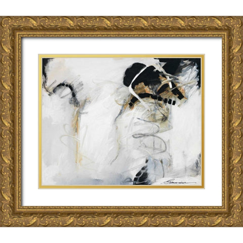 Against All Odds Gold Ornate Wood Framed Art Print with Double Matting by Wild, Beau