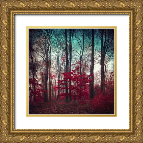A Maze Gold Ornate Wood Framed Art Print with Double Matting by Wuestenhagen, Dirk