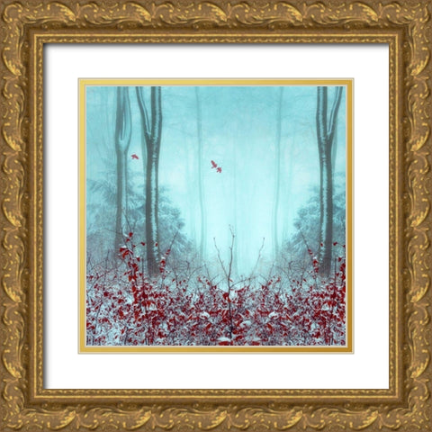 Everything and More Gold Ornate Wood Framed Art Print with Double Matting by Wuestenhagen, Dirk