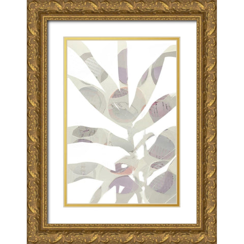 Inspired By Nature No. 1 Gold Ornate Wood Framed Art Print with Double Matting by Zinna, Lisa