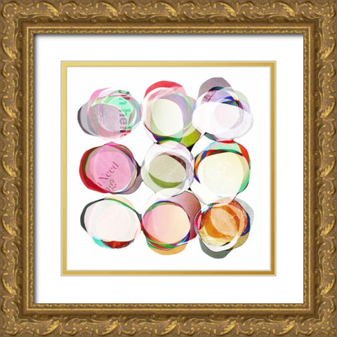 Likes Nice Things Gold Ornate Wood Framed Art Print with Double Matting by Zinna, Lisa