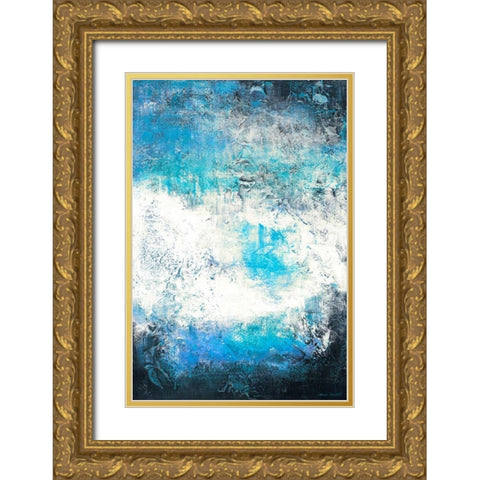 Future Place I Gold Ornate Wood Framed Art Print with Double Matting by Loreth, Lanie