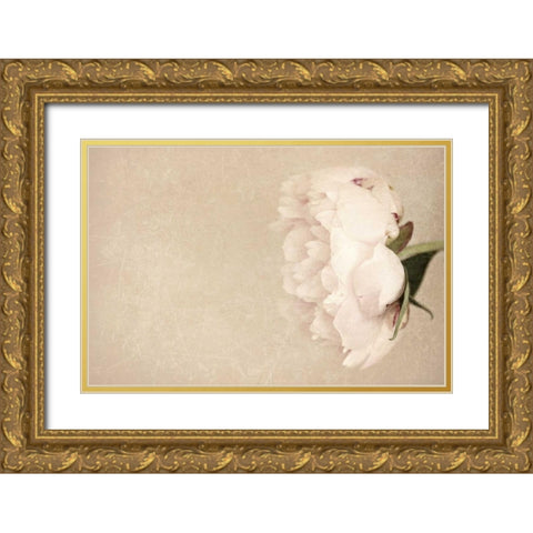 Alluring Flower Gold Ornate Wood Framed Art Print with Double Matting by Gardner, Sarah