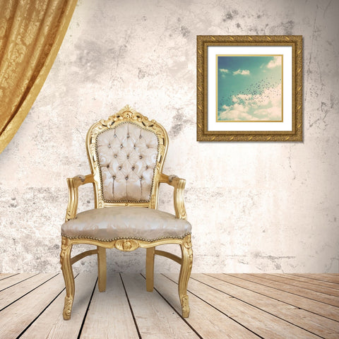 Rest and Away II Gold Ornate Wood Framed Art Print with Double Matting by Saghini, Lisa Hill