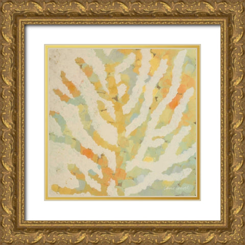 Coral Vision I Gold Ornate Wood Framed Art Print with Double Matting by Loreth, Lanie