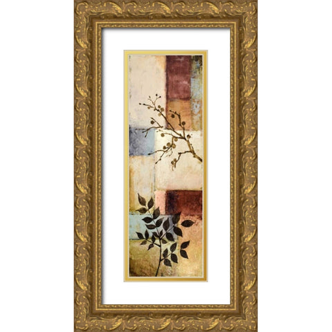Through the Seasons III Gold Ornate Wood Framed Art Print with Double Matting by Marcon, Michael