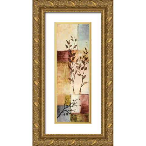 Through the Seasons II Gold Ornate Wood Framed Art Print with Double Matting by Marcon, Michael