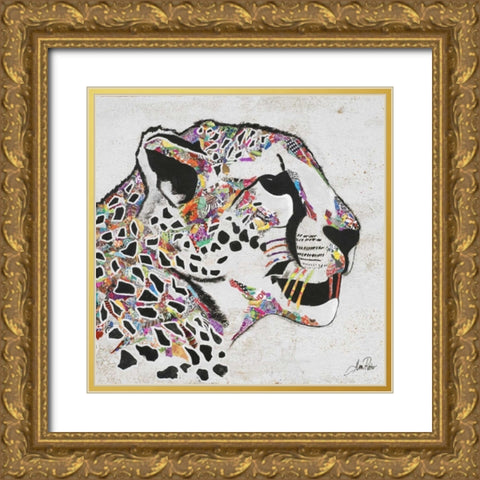 Serengeti Plains I Gold Ornate Wood Framed Art Print with Double Matting by Ritter, Gina