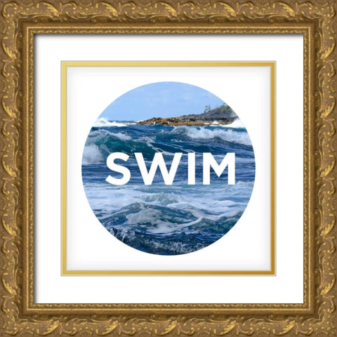 Active Type IV Gold Ornate Wood Framed Art Print with Double Matting by Nawrocke, Bruce