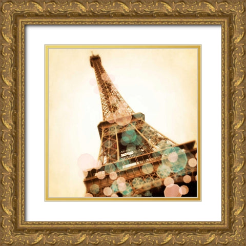 French Glow I Gold Ornate Wood Framed Art Print with Double Matting by Navas, Emily