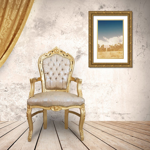 The Dunes Gold Ornate Wood Framed Art Print with Double Matting by Bryant, Susan