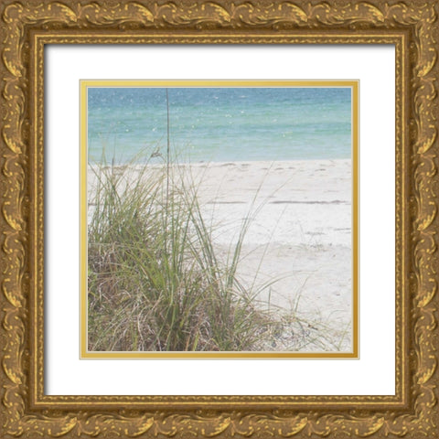 Ocean Air I Gold Ornate Wood Framed Art Print with Double Matting by Bryant, Susan