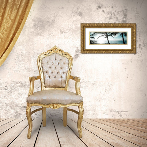Cool Bimini I Gold Ornate Wood Framed Art Print with Double Matting by Bryant, Susan