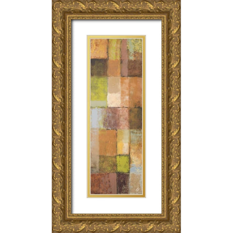 Autumn Mixtures II Gold Ornate Wood Framed Art Print with Double Matting by Marcon, Michael