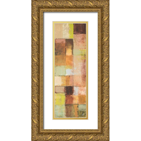 Autumn Mixtures III Gold Ornate Wood Framed Art Print with Double Matting by Marcon, Michael