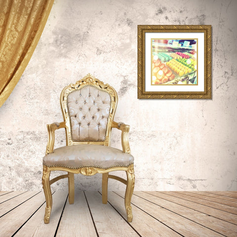 Tasty Treats Gold Ornate Wood Framed Art Print with Double Matting by Acosta