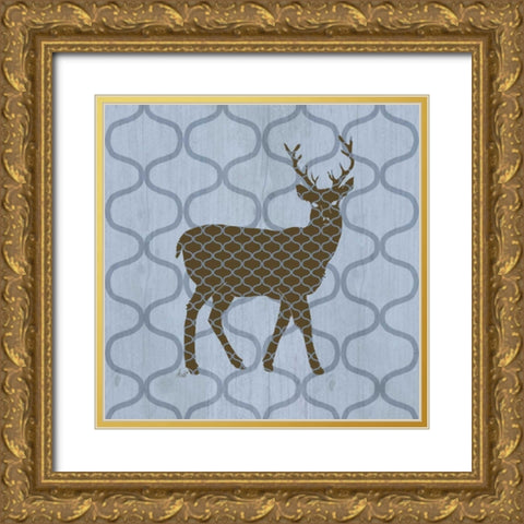 Rustic Nature I Gold Ornate Wood Framed Art Print with Double Matting by Metz, Andi
