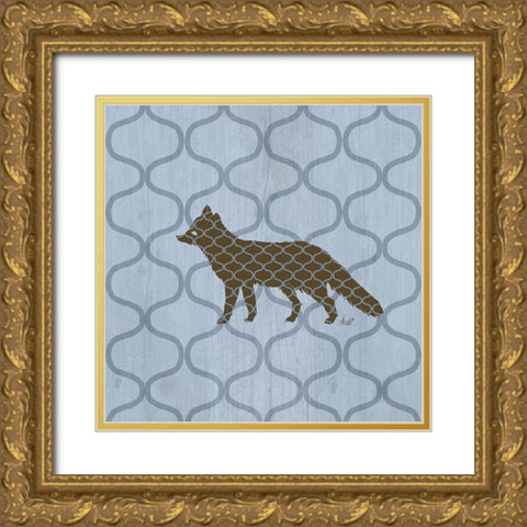 Rustic Nature IV Gold Ornate Wood Framed Art Print with Double Matting by Metz, Andi