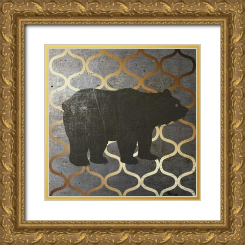 Metallic Nature II Gold Ornate Wood Framed Art Print with Double Matting by Metz, Andi