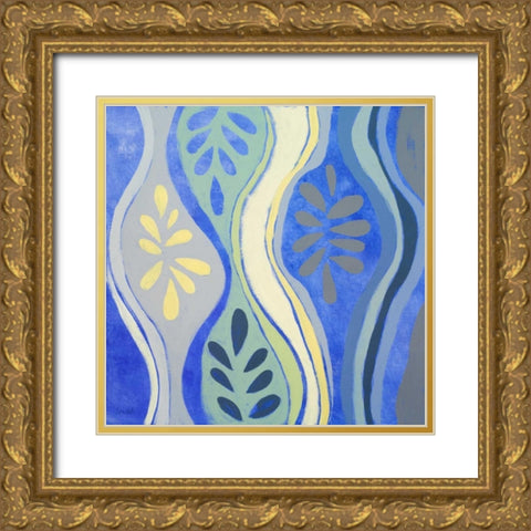 New Beginnings II Gold Ornate Wood Framed Art Print with Double Matting by Loreth, Lanie
