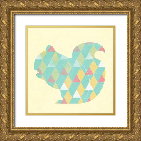 Patterned Nature I Gold Ornate Wood Framed Art Print with Double Matting by Studio, Sd Graphics