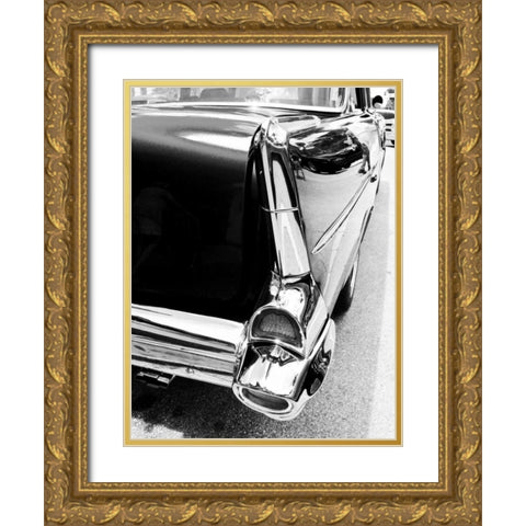 Night Rider IV Gold Ornate Wood Framed Art Print with Double Matting by Bryant, Susan