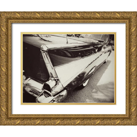 Night Rider II Gold Ornate Wood Framed Art Print with Double Matting by Bryant, Susan