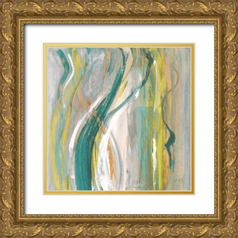 Coastal Bossa Nova II Gold Ornate Wood Framed Art Print with Double Matting by Loreth, Lanie