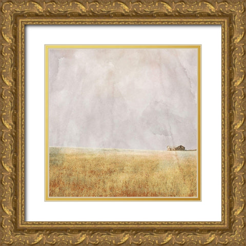 Before the Storm Gold Ornate Wood Framed Art Print with Double Matting by Mabat, Ynon