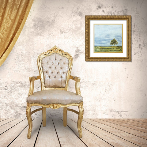 Summer Oak Gold Ornate Wood Framed Art Print with Double Matting by Mabat, Ynon