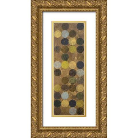 Modulation I Gold Ornate Wood Framed Art Print with Double Matting by Marcon, Michael