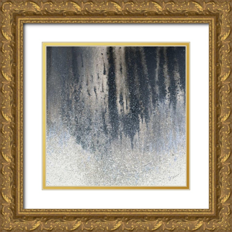 Summer Woods Square II Gold Ornate Wood Framed Art Print with Double Matting by Mercado, M.