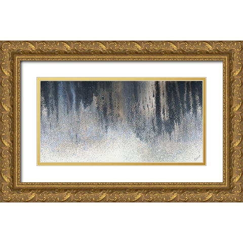 Summer Woods Gold Ornate Wood Framed Art Print with Double Matting by Mercado, M.