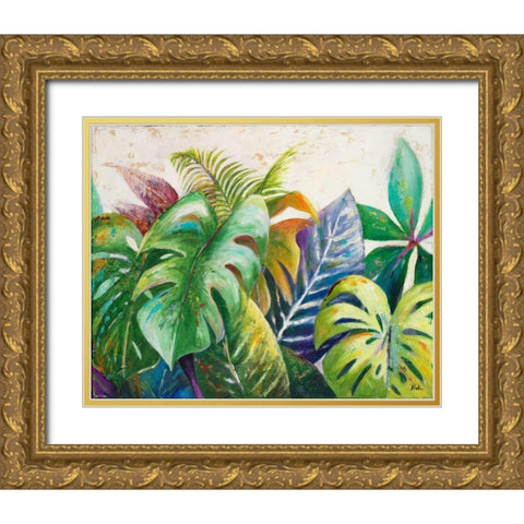 Mystic Garden II Gold Ornate Wood Framed Art Print with Double Matting by Pinto, Patricia