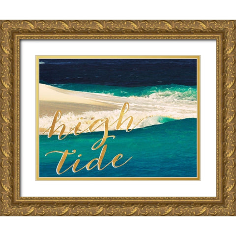 High Waves I Gold Ornate Wood Framed Art Print with Double Matting by Mansfield, Kathy