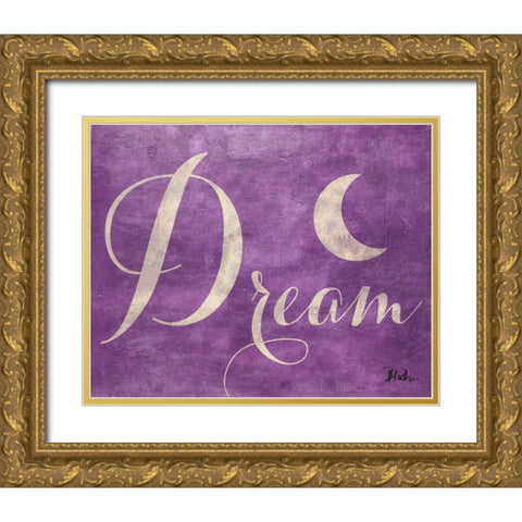 Hope and Dream II Gold Ornate Wood Framed Art Print with Double Matting by Pinto, Patricia