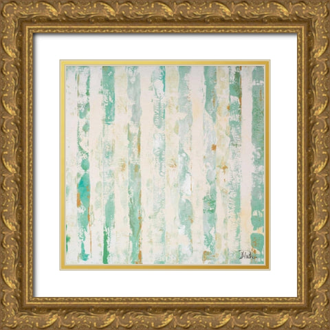 Night Breeze II Gold Ornate Wood Framed Art Print with Double Matting by Pinto, Patricia