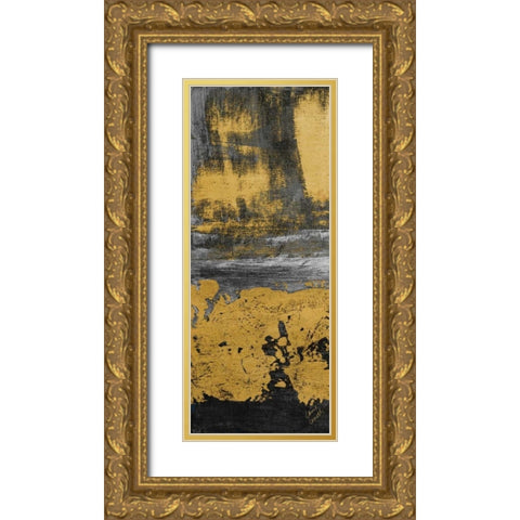 Edge of a Dream Panel I Gold Ornate Wood Framed Art Print with Double Matting by Loreth, Lanie