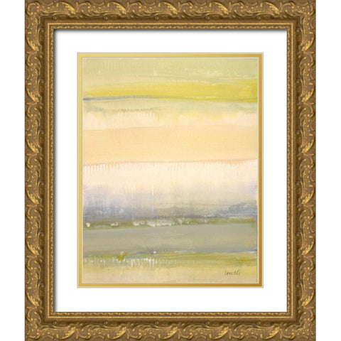 Shore to Shore Gold Ornate Wood Framed Art Print with Double Matting by Loreth, Lanie
