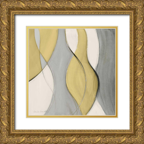 Tranquil Coalescence II Gold Ornate Wood Framed Art Print with Double Matting by Loreth, Lanie