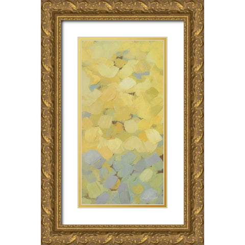 Bits of Life I Gold Ornate Wood Framed Art Print with Double Matting by Loreth, Lanie