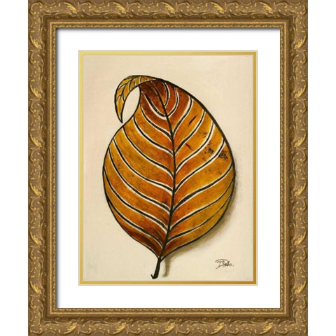Simple and Interesting I Gold Ornate Wood Framed Art Print with Double Matting by Pinto, Patricia
